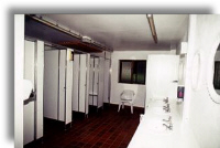 Modern, heated, regularly cleaned facilities including free hot showers and free hand and hair driers